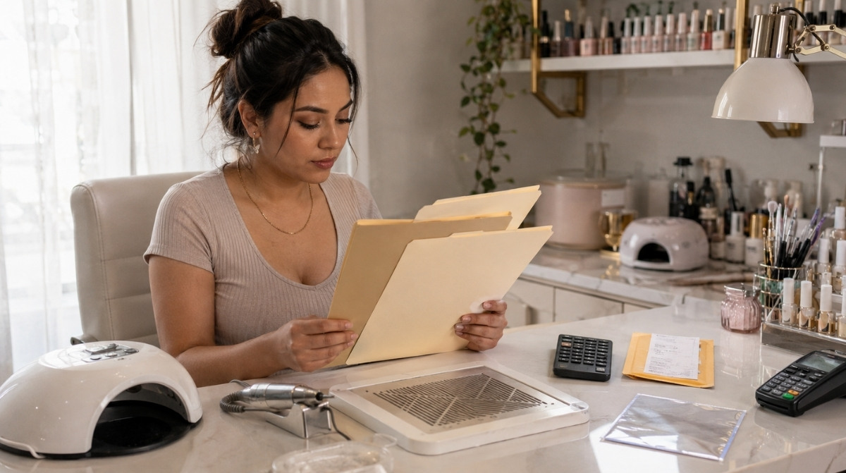What Nail Techs Should Know About Insurance, Taxes, and Business Licenses